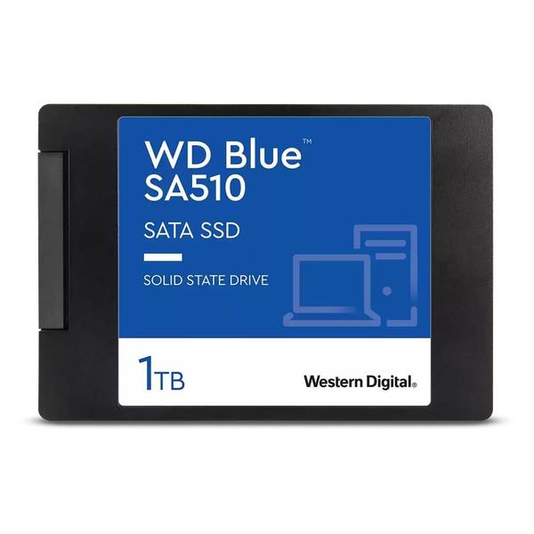 SSD WD Blue, 1TB, SATA III, 2.5", Leitura: 560MB/s, Gravação: 520MB/s, Preto - WDS100T3B0A... SSD WD Blue, 1TB, SATA III, 2.5", Leitura: 560MB/s, Gravação: 520MB/s, Preto - WDS100T3B0A...