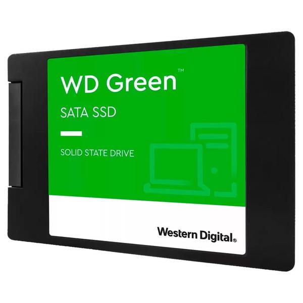 Imagem de SSD WD Green 2.5" 1 TB SATA III 6Gb/s Leitura 545 MB/s Gravação 430 MB/s - WDS100T3G0A