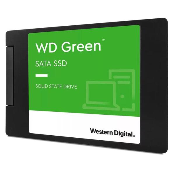 Imagem de SSD WD Green, 240 GB, SATA, Leitura 545MB/s, Gravação 430MB/s - WDS240G3G0A