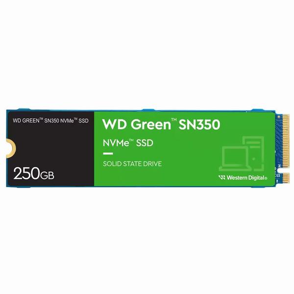 Imagem de SSD Western Digital M.2 250GB SN350 Green NVMe - WDS250G2G0C