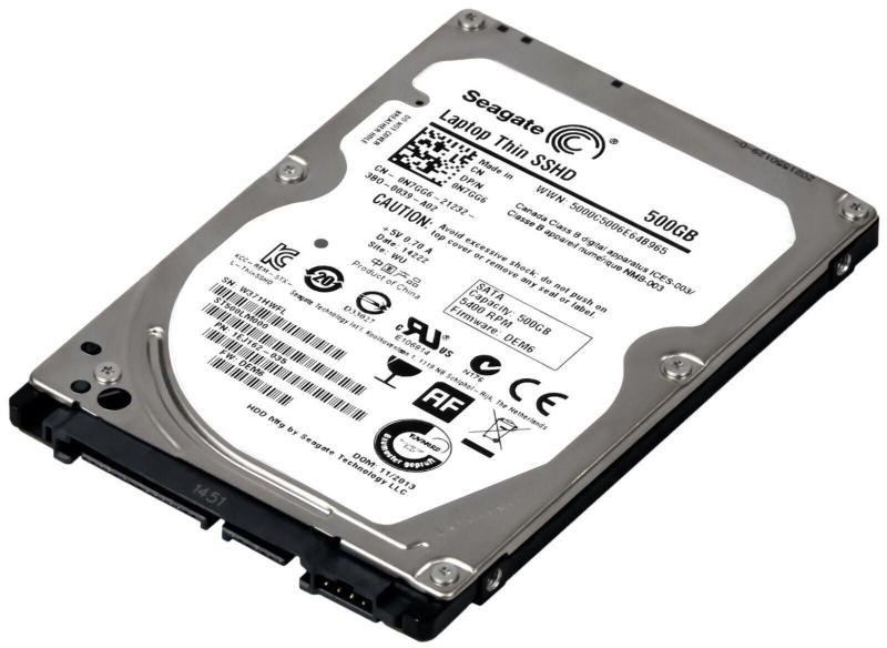 Imagem de Sshd Hibrido Sata Seagate 500Gb Laptop Thin 0N7Gg6 N7Gg6