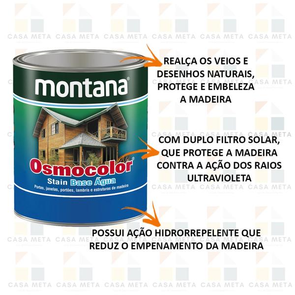 Imagem de Stain Osmocolor Madeira Castanheira 900ml Base Água Montana