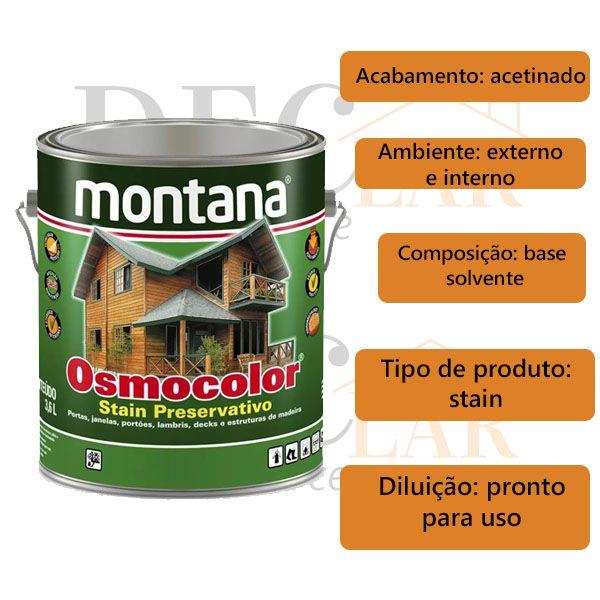 Imagem de Stain Osmocolor Montana Branco Neve 3,6lt