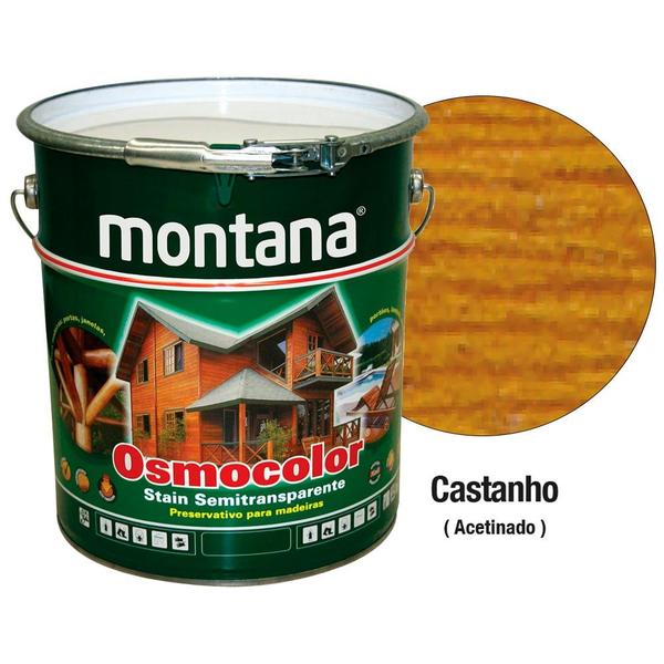 Stain Osmocolor Montana UV Deck 18L Castanho Imagem de Stain Osmocolor Montana UV Deck 18L Castanho
