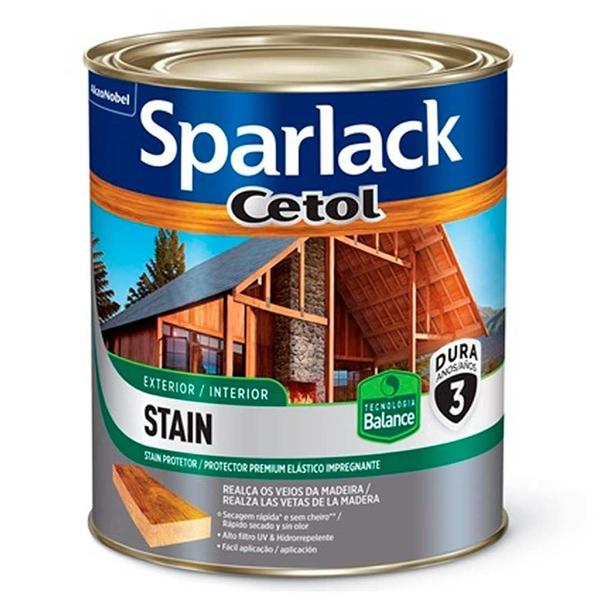 Imagem de Stain Verniz Acetinado Cetol Uv  Sparlack Incolor 900ml