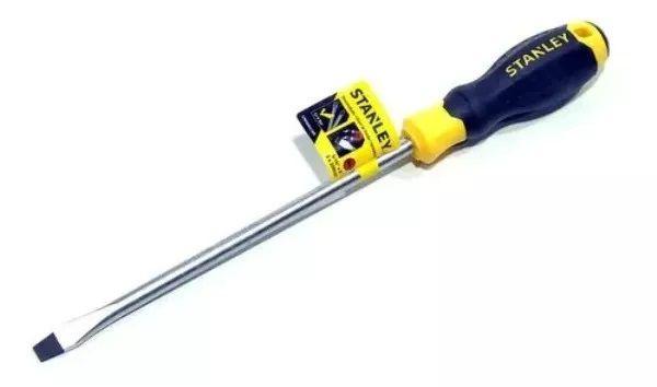 Imagem de Stanley Chave Emborrachada Fenda 5/16" x 8" (8 x 200 mm) Plana