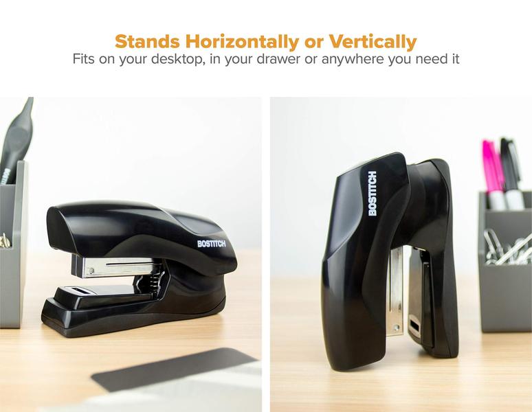 Imagem de Stapler Bostitch Office Heavy Duty, capacidade para 40 folhas, preto, pacote com 3