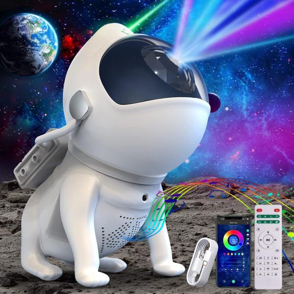 Imagem de Star Projector Agible Home Space Dog com alto-falante Bluetooth