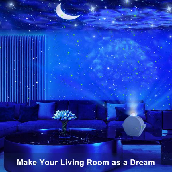 Imagem de Star Projector TRAALL 4 em 1 Galaxy com alto-falante Bluetooth