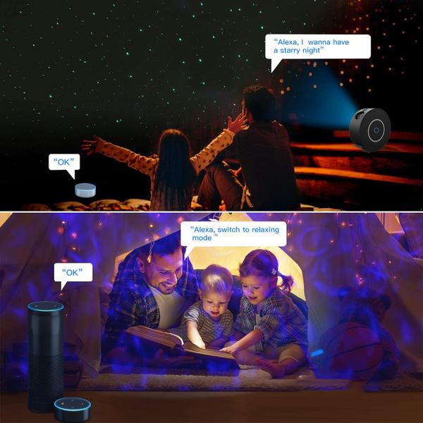 Imagem de Star Projector V JULES.V Galaxy com aplicativo inteligente e controle de voz