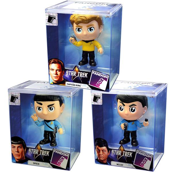 Imagem de Star Trek 6 Bonecos Coleção Fandom Box Lider Brinquedos