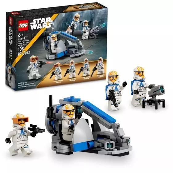 Star Wars 332º Construção Clone Trooper de Ahsoka Lego 75359 Imagem de Star Wars 332º Construção Clone Trooper de Ahsoka Lego 75359