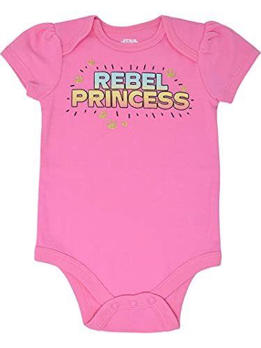 Imagem de Star Wars Baby Girls 5 Pacotes Bodysuits Princesa Leia Yoda Chewbacca 0-3 meses