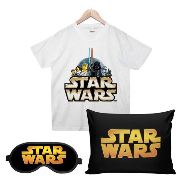 Imagem de Star Wars Camisa, Almofada e Máscara de dormir