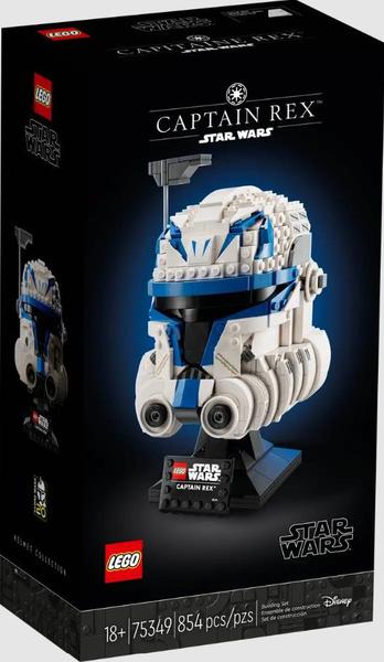 Imagem de Star Wars Capacete do Capitão Rex - Lego 75349