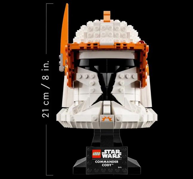 Imagem de Star Wars Capacete do Comandante Clone Cody - Lego 75350