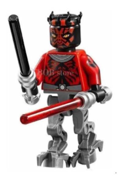 Imagem de Star Wars Darth Maul Boneco Blocos De Montar