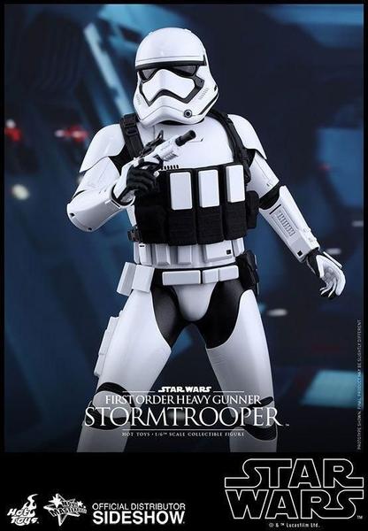 Imagem de Star Wars First Order Stormtrooper Heavy Gunner - Hot Toys