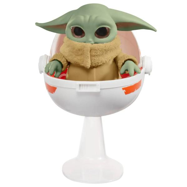 Imagem de Star Wars Mandalorian Baby Yoda Grogu Wild Ridin Animatrónico  C/ 25 Sons e Movimentos - Hasbro