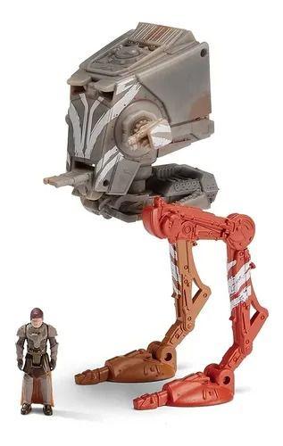 Imagem de Star Wars Micro Galaxy Squadron - Transporte AT-ST Raider 9cm Com Boneco Klattooinian - Sunny