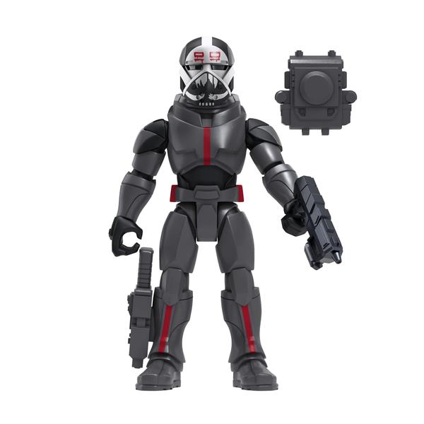 Imagem de Star Wars Mission Fleet Clone Commando Clash 2.5 Inch-Scale Action Figure 4-Pack com múltiplos acessórios, brinquedos para crianças de 4 anos ou mais, F5333