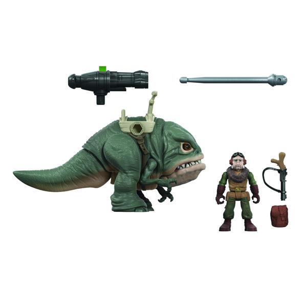 Imagem de Star Wars Mission Fleet Expedition Class Kuiil com Brinquedos Blurrg, Blurrg Battle Charge 2,5 polegadas-scale Figures, Brinquedos para Crianças de 4 anos ou mais