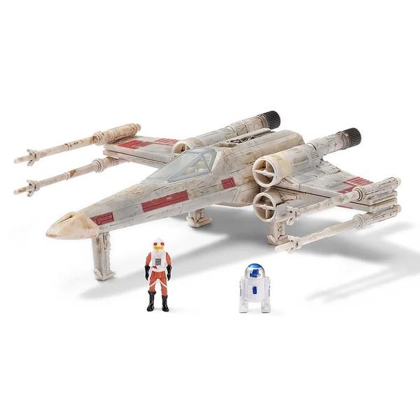 Imagem de Star Wars Nave Espacial Luke Skywalker X Wing Com 2 Figuras