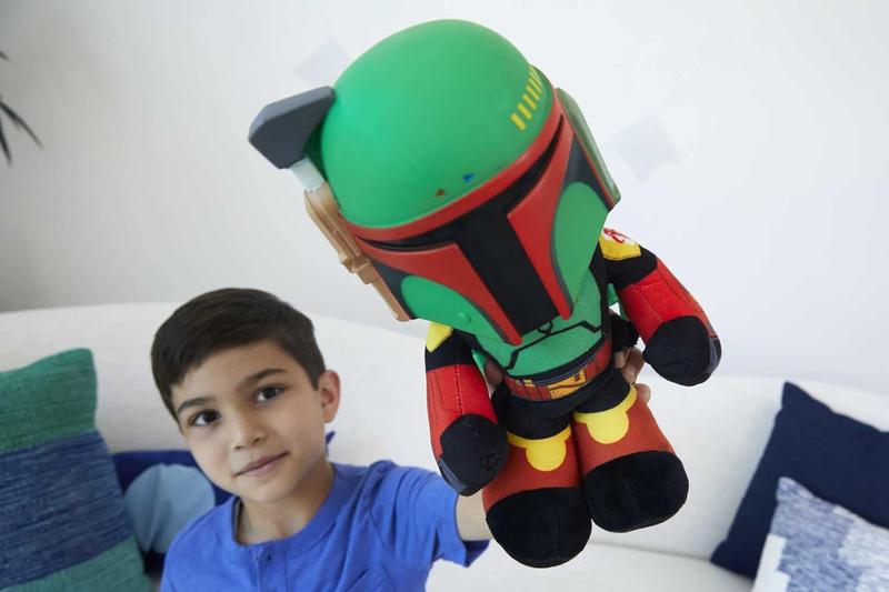 Imagem de Star Wars Pelúcia Boba Fett com Sons Mattel HHC61