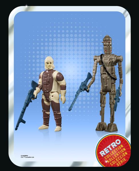 Imagem de Star Wars Retro Collection Special Bounty Hunters 2-Pack Dengar & IG-88 Brinquedos 3,75 polegadas-Escala Star Wars: O Império Contra-Ataca Figuras (Exclusivo da Amazon),F5561