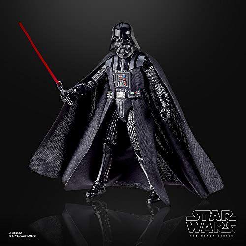 Imagem de Star Wars The Black Series Darth Vader 6 Polegadas Escala Star Wars: O Império Contra-Ataca 40º Aniversário Figura Colecionável, Idade 4 e Acima