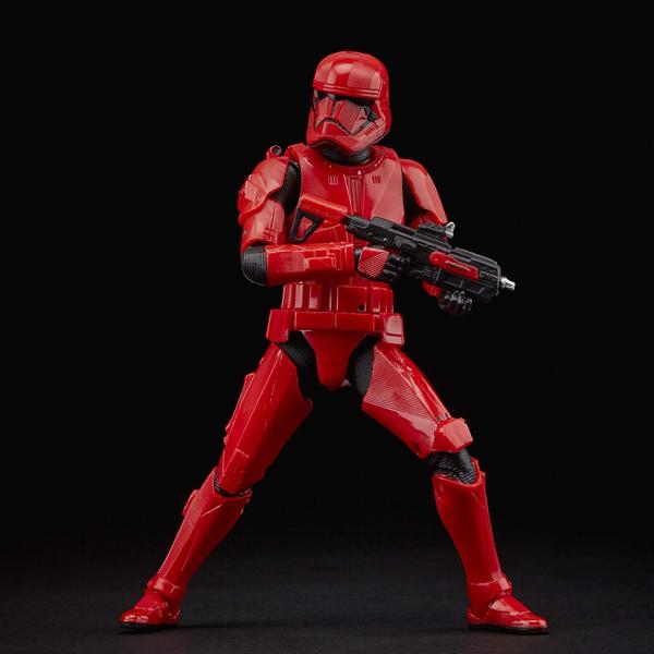 Imagem de Star Wars The Black Series Sith Trooper Toy 6" Escala A Ascensão de Skywalker Figura de Ação Colecionável, Crianças 4 e Up