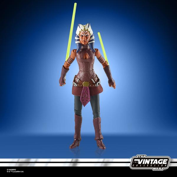 Imagem de Star Wars The Vintage Collection Ahsoka Toy VC102, 3,75 polegadas escala The Clone Wars Collectible Action Figure, Kids Ages 4 and Up