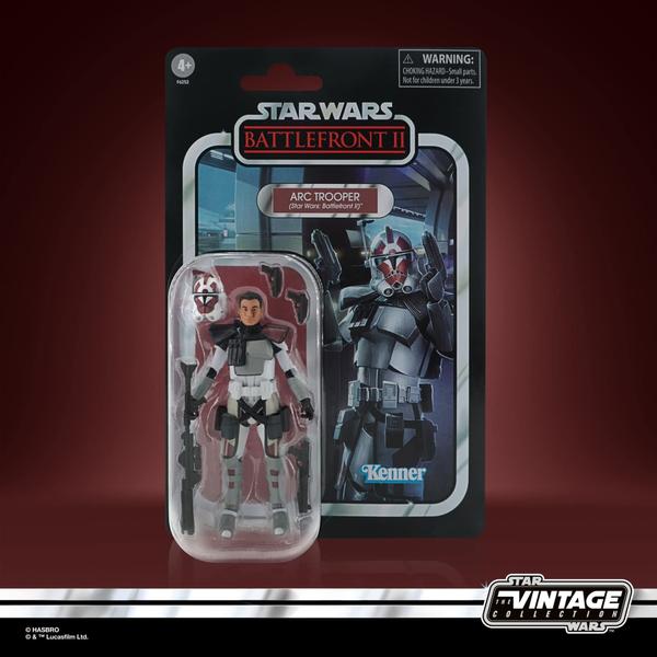 Imagem de Star Wars: The Vintage Collection ARC Trooper (Battlefront II) Figura de ação em escala de 3,75 polegadas, brinquedos para crianças de 4 anos ou mais