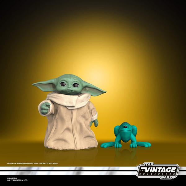 Imagem de Star Wars The Vintage Collection The Child with Pram Toy, 3,75 polegadas escala A Figura de Ação Mandaloriana, Brinquedos para Crianças de 4 anos ou mais