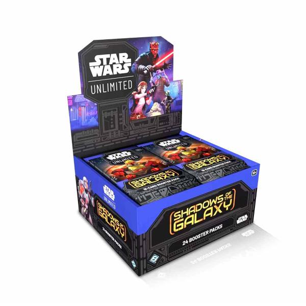 Imagem de Star Wars Unlimited Shadows of the Galaxy Booster Box EN 24 Boosters Pack