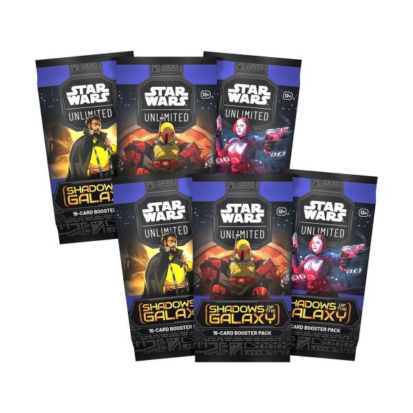 Imagem de Star Wars Unlimited Shadows of the Galaxy Booster Box EN 24 Boosters Pack