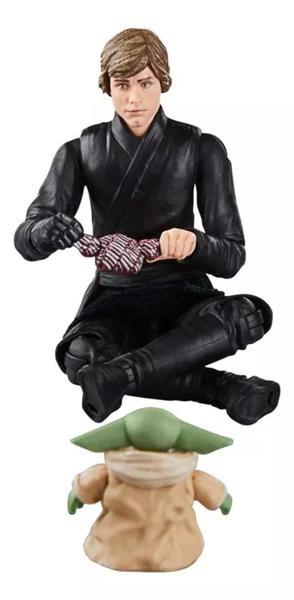 Imagem de Star wars vintage collection luke skywalker ( 10 cm ) e grogu