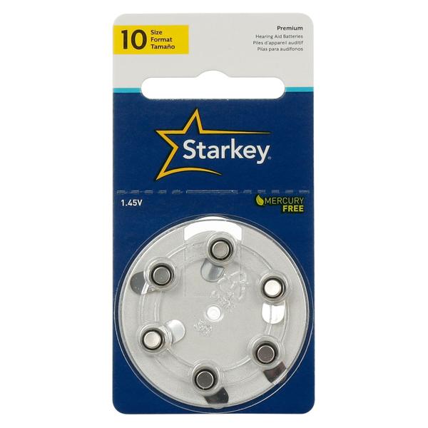 Imagem de STARKEY S10 / PR70 - 10 Cartelas - 60 Baterias para Aparelho Auditivo