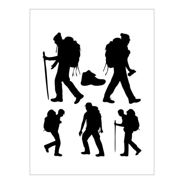 Imagem de Stencil Alpinista - 15x20 - Ref A2557