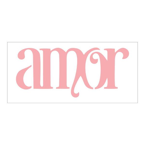 Imagem de Stencil Amor - 7x15 - Ref 8048