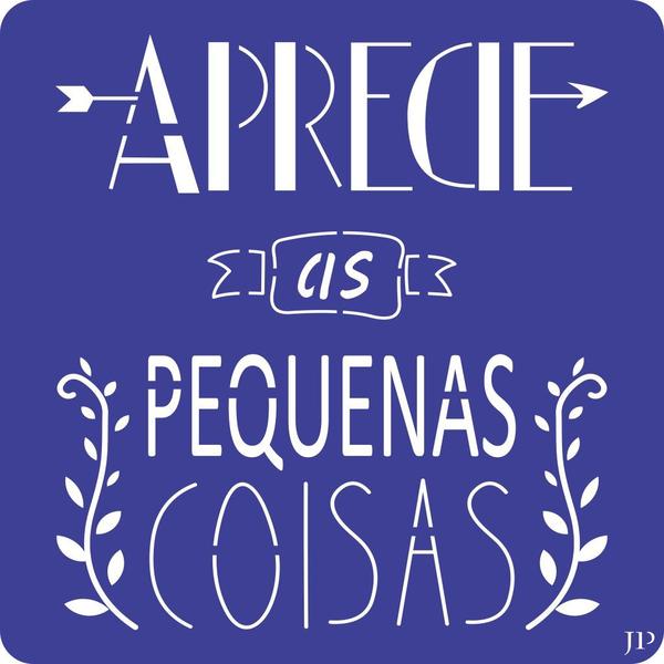 Imagem de Stencil Frases 27 - Jeito Próprio Artesanato