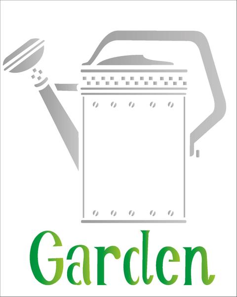 Imagem de Stencil Simples 20X25 Opa 1832  Regador Garden