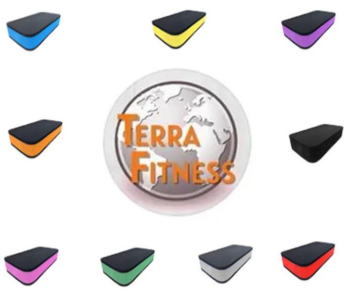 STEP AERÓBICO ACADEMIA 60X30X15 cm - TERRA FITNESS Imagem de STEP AERÓBICO ACADEMIA 60X30X15 cm - TERRA FITNESS