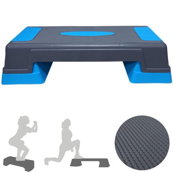 Imagem de Step Exercitador Aerobico Regulavel com 3 Alturas  Liveup Sports 