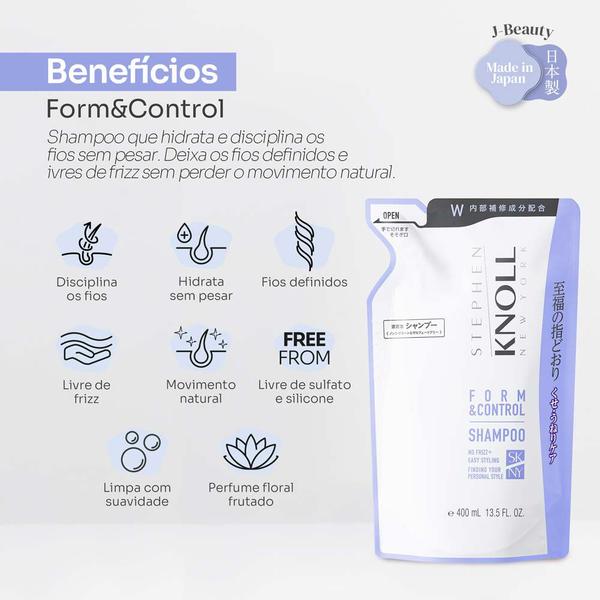 Imagem de Stephen Knoll Form & Control Shampoo Refil