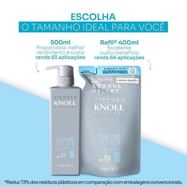 Imagem de Stephen Knoll Scalp Care System Cleanser Shampoo Refil 400Ml