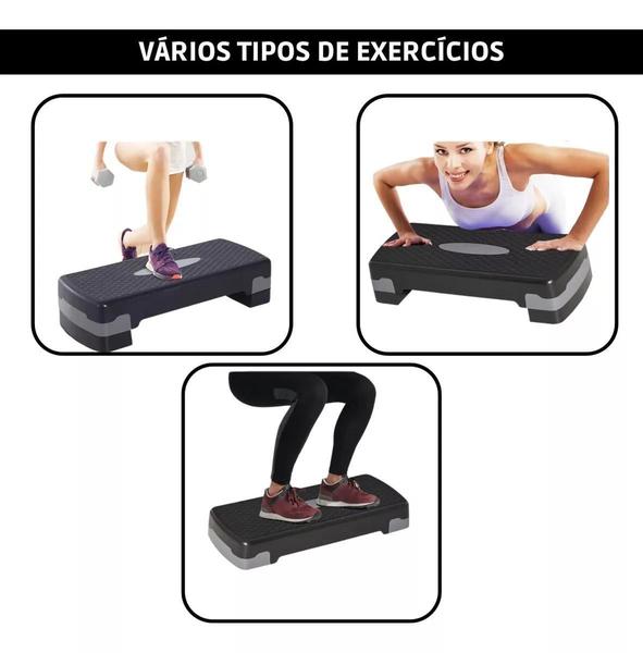 Imagem de Stepper Academia Profissional Regulável Fitness Ajustavel