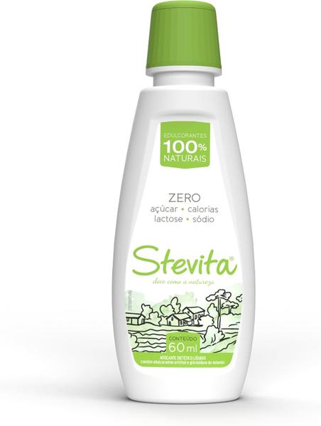 Imagem de Stevita Adoçante Liquido Stevia e Eritritol 60ml