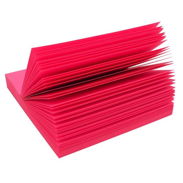 Imagem de Sticky Notes Vanpad de 8 x 8 cm, cores brilhantes, 16 almofadas por pacote