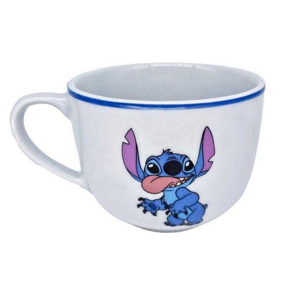 Imagem de Stitch Caneca De Sopa Cumbuca Porcelana 500 Ml Oficial Disney - Zona Criativa